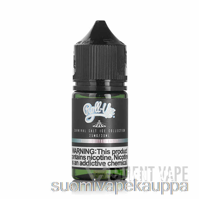 Vape Suomi Jääsininen Hattara Suola - Karnevaali - Mehu Roll Upz - 30ml 50mg